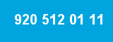 920 512 01 11